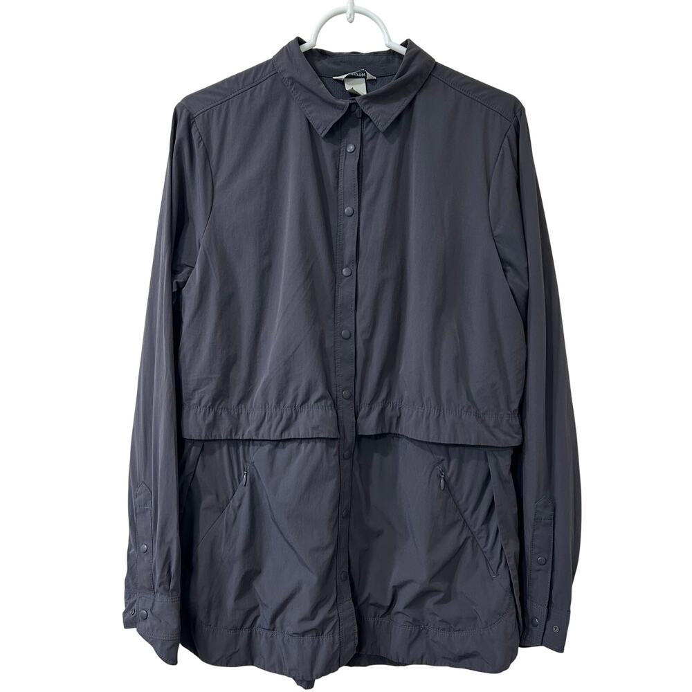 Duluth Trading Co Womens Sz Small Throwin' Shade UPF 50+ Shirt Jacket Outdoors